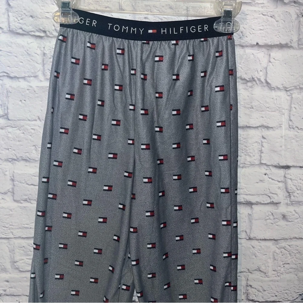 Gray soft Youth Boys Tommy Hilfiger pajama pants size 8-10